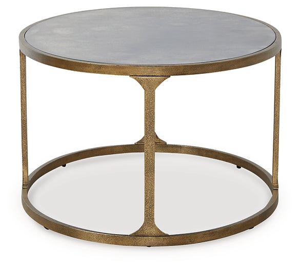 Korajane Coffee Table - Antique Gold