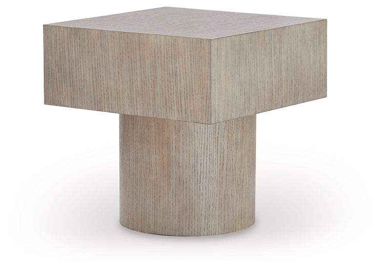 Jorielyn End Table - Light Grayish Brown