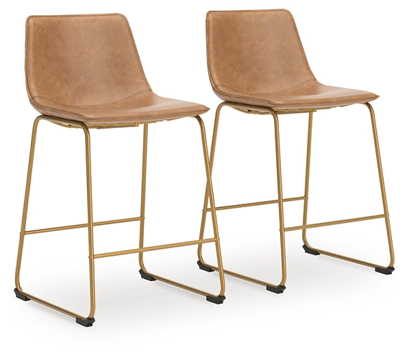 Ciabori Tall Upholstered Stool (Set of 2)