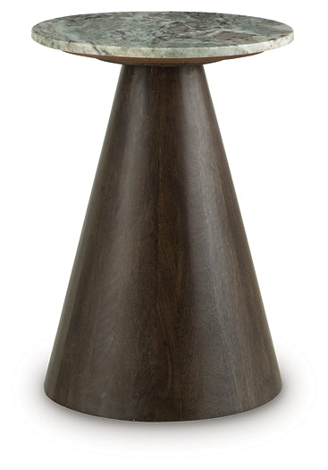 Waltnor Accent Table - Gray/White/Brown