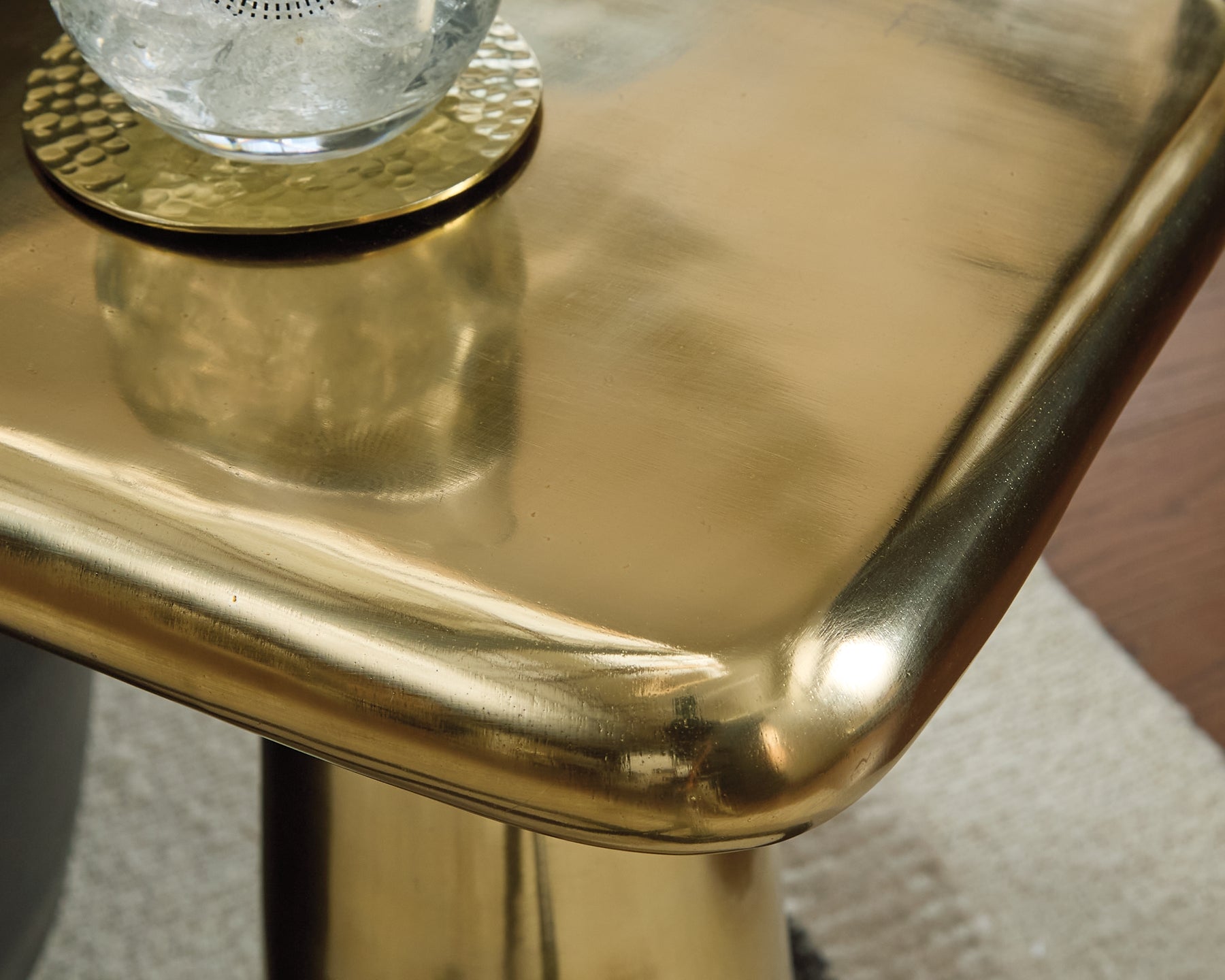 Dallenburg Accent Table - Gold Finish