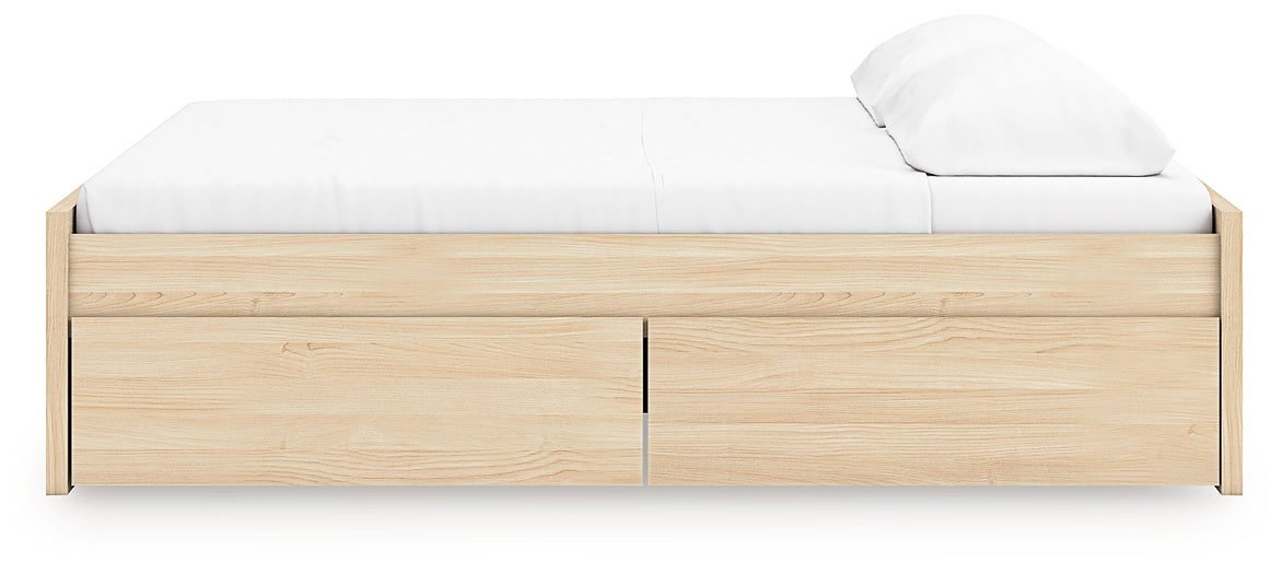 Onita King Platform Bed with 2 Side Storage
