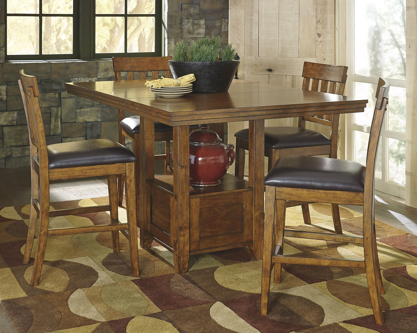 Ralene 7-Pc Counter Height Dining Set