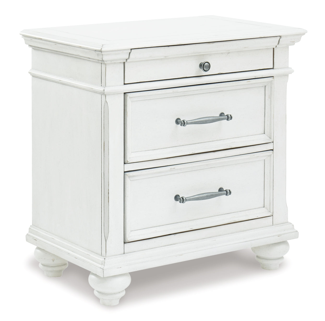 Kanwyn Queen Panel Bed with Storage with Mirrored Dresser, Chest and Nightstand