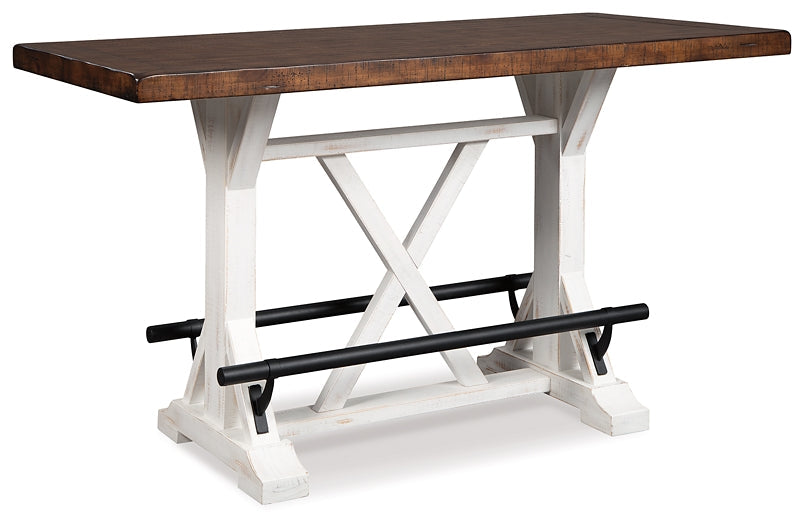 Valebeck 3-Pc Counter Height Dining Set