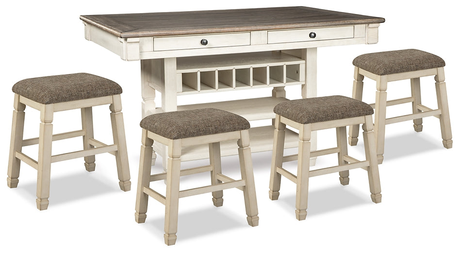 Bolanburg 5-Pc Counter Height Dining Set