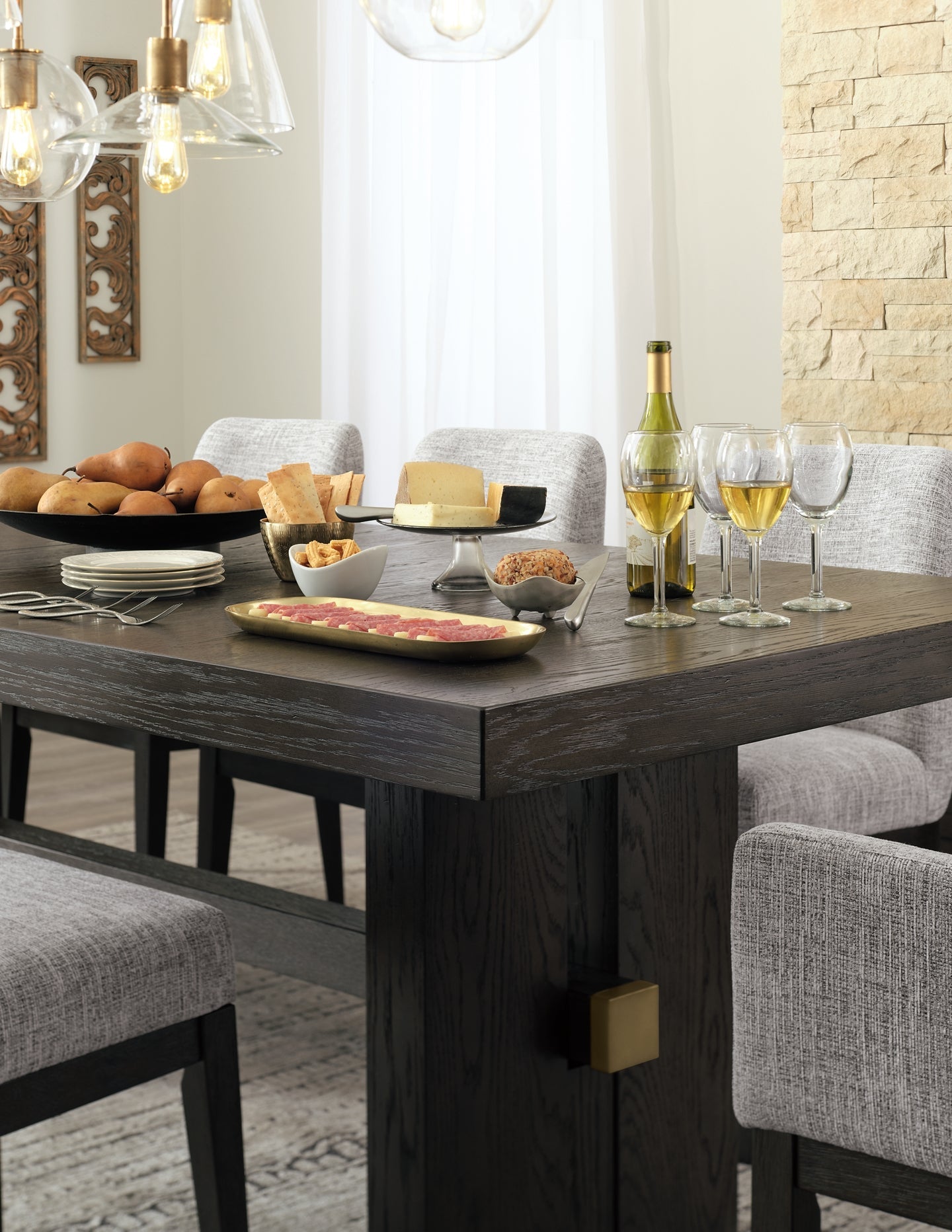 Burkhaus 5-Pc Dining Set