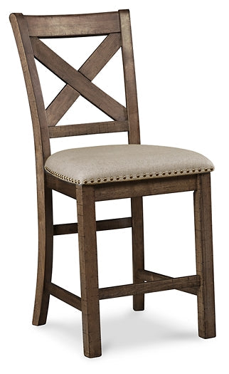 Moriville 7-Pc Counter Height Dining Set