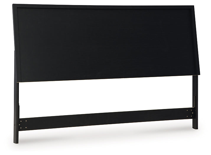 Danziar Queen Panel Headboard with Mirrored Dresser and Chest