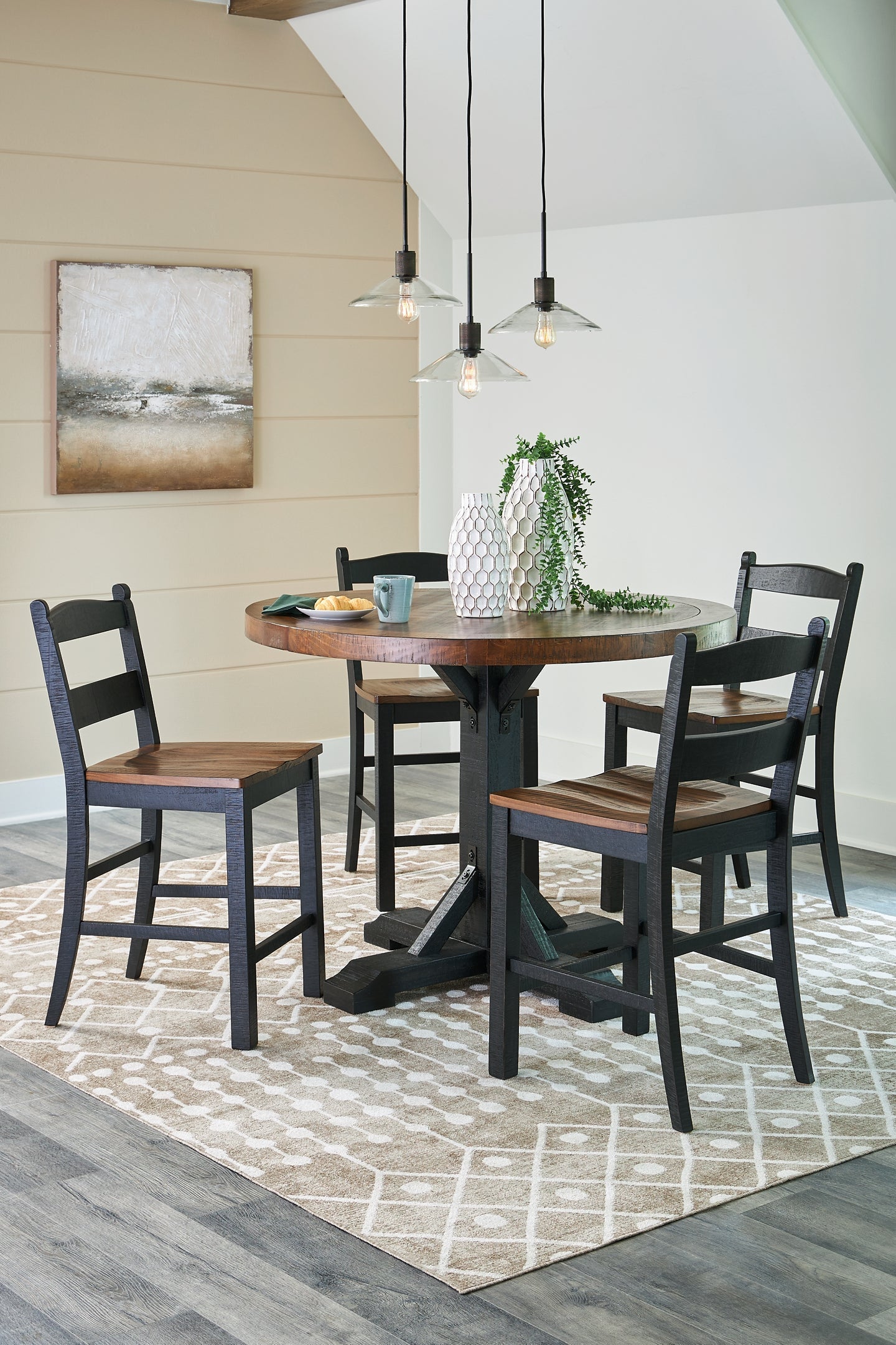 Valebeck 5-Pc Counter Height Dining Set
