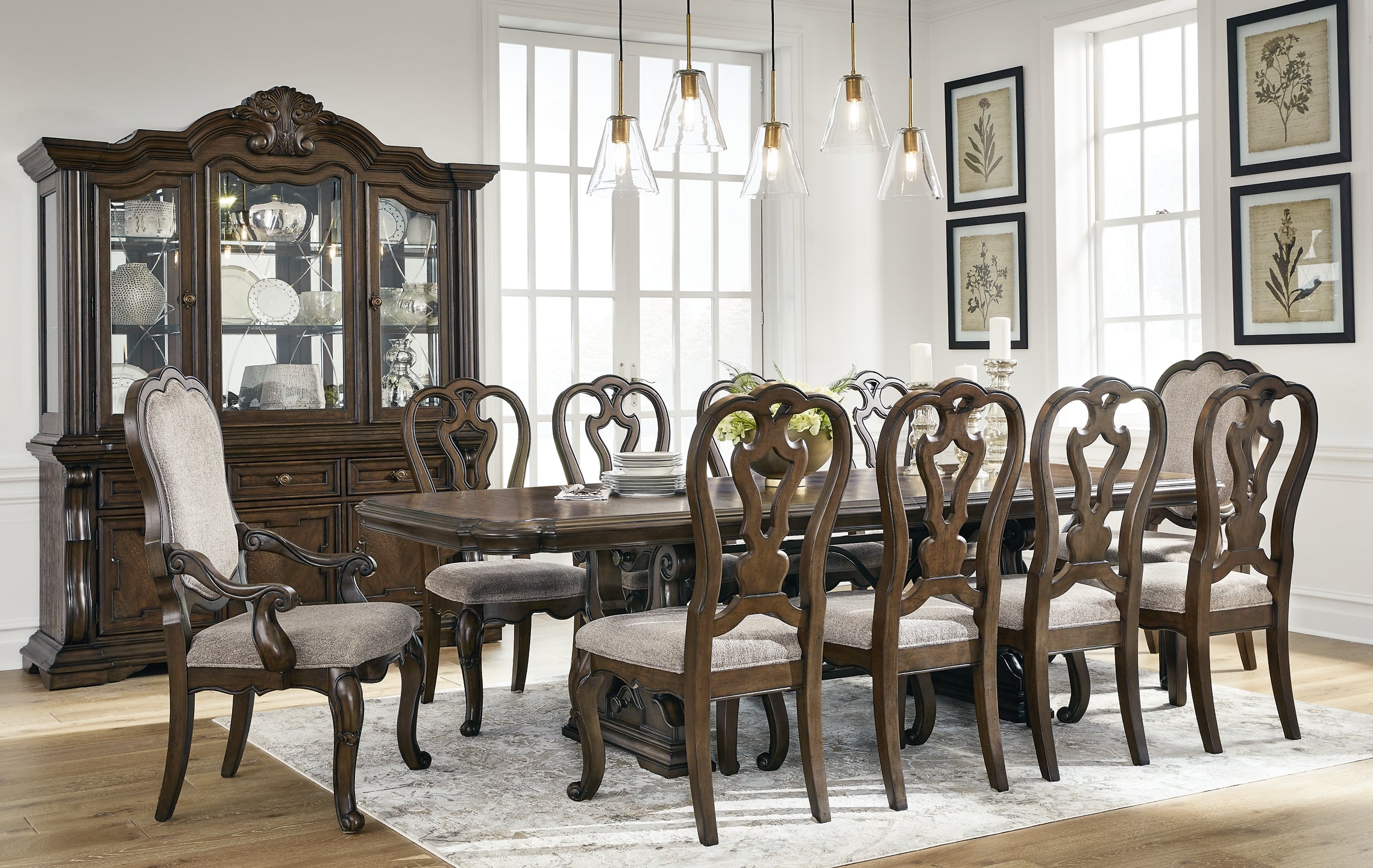 Maylee 11-Pc Dining Set