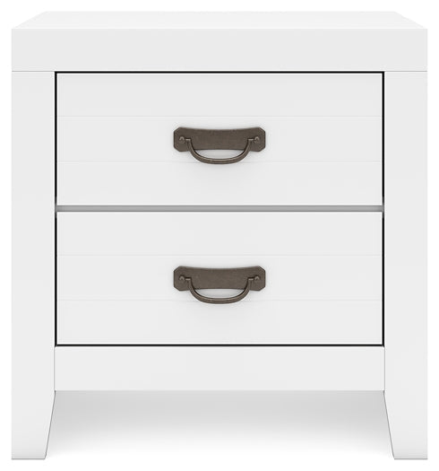 Binterglen Full Panel Bed with Mirrored Dresser, Chest and Nightstand