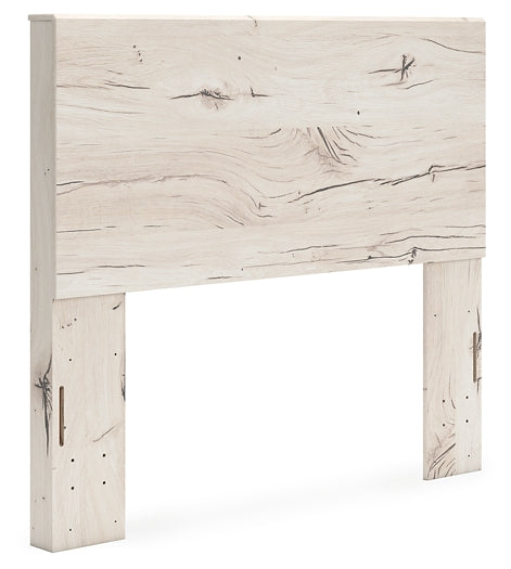 Lawroy Full Panel Headboard with Mirrored Dresser