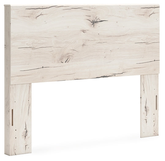 Lawroy Queen Panel Headboard with Mirrored Dresser, Chest and Nightstand