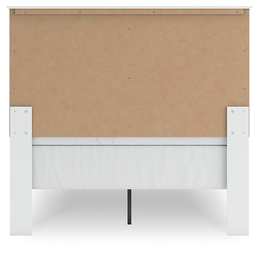 Bostwick Shoals Full Panel Bed with Mirrored Dresser