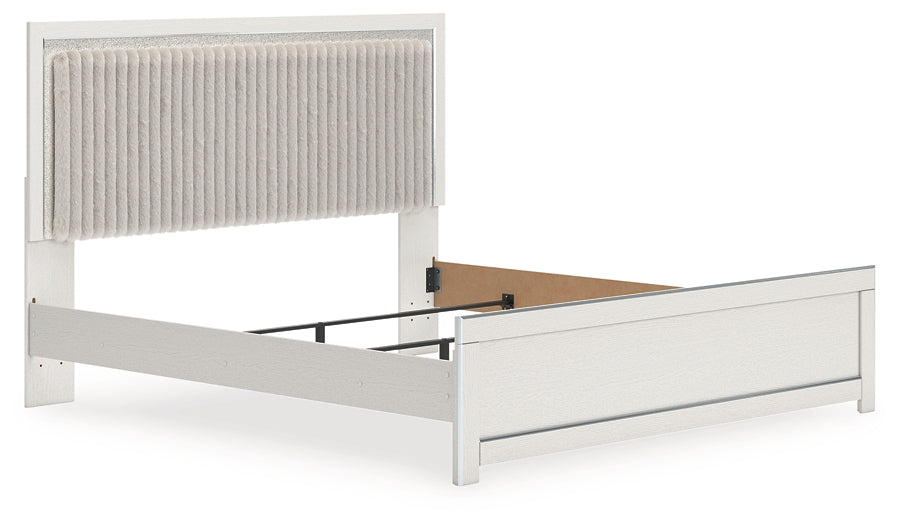 Zuraleus King Upholstered Panel Bed