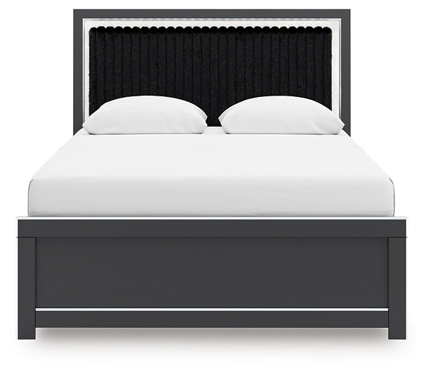 Zuraleus Queen Upholstered Panel Bed