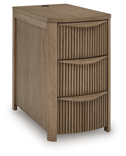 Camdill Chairside End Table - Light Brown