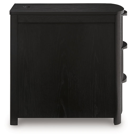 Camdill Chairside End Table - Black