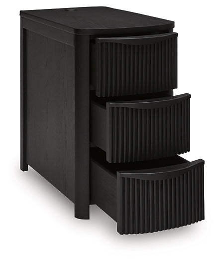 Camdill Chairside End Table - Black