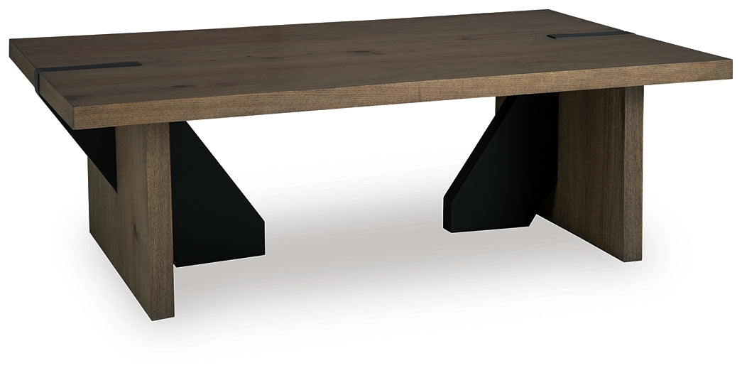Kandinew Coffee Table - Light Brown