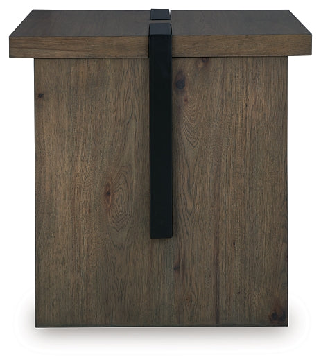 Kandinew End Table - Light Brown