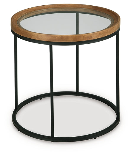Noraluna End Table - Medium Brown