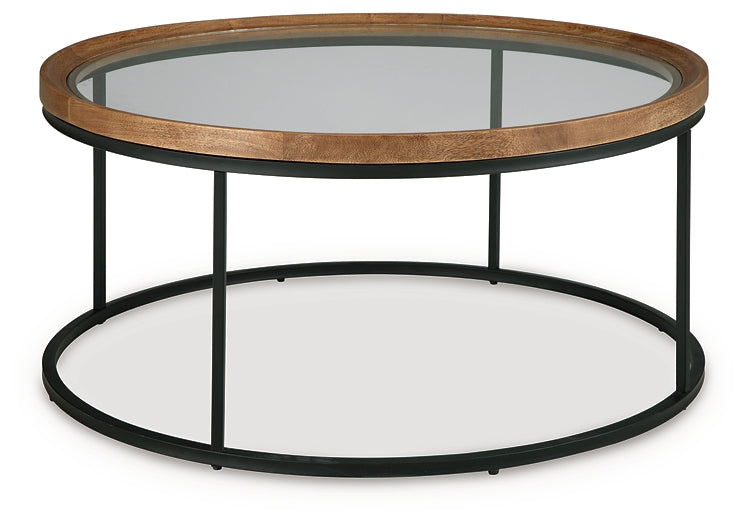 Noraluna Coffee Table - Medium Brown