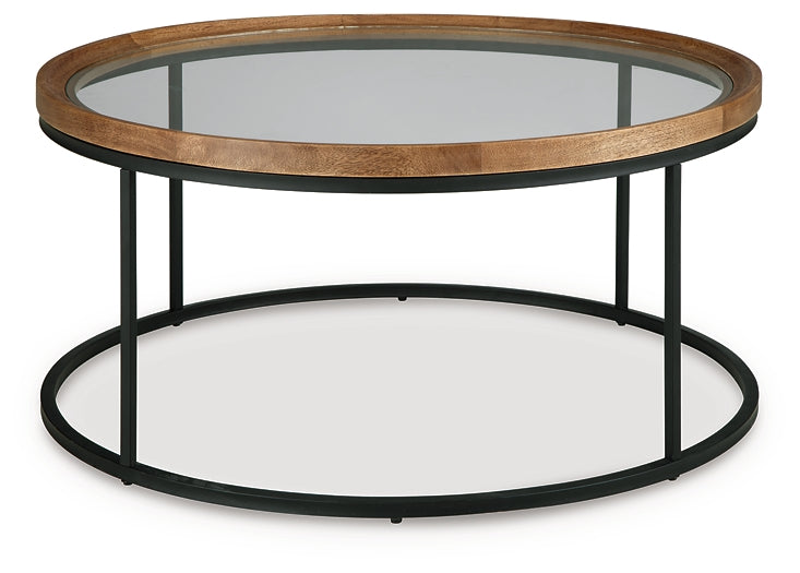Noraluna Coffee Table - Medium Brown