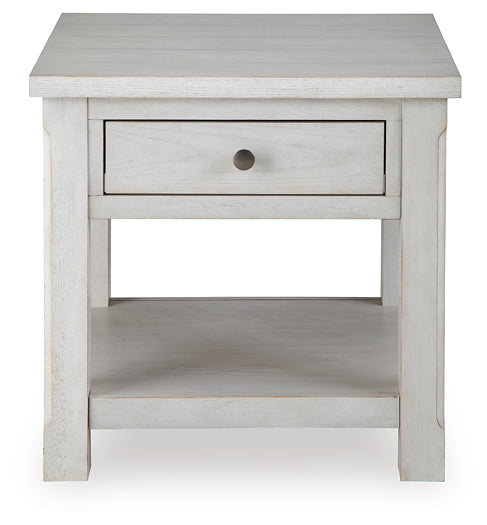 Robbinsdale End Table - Antique White