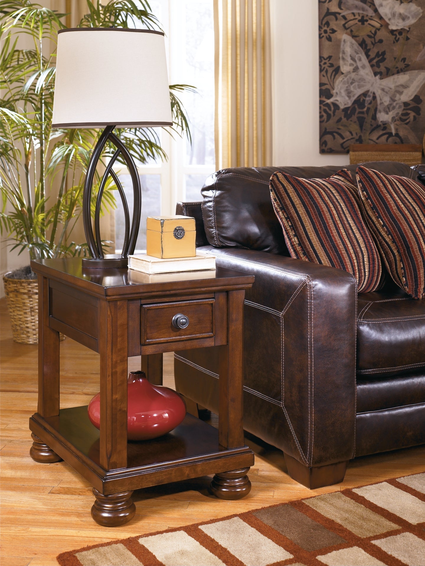 Porter Chair Side End Table