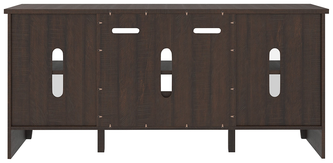 Camiburg LG TV Stand w/Fireplace Option