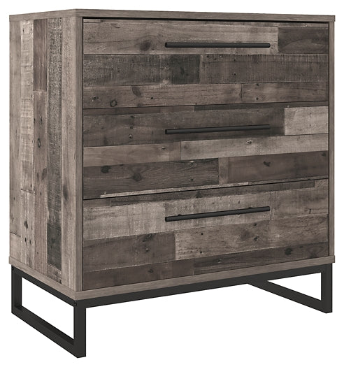 Neilsville Three Drawer Chest