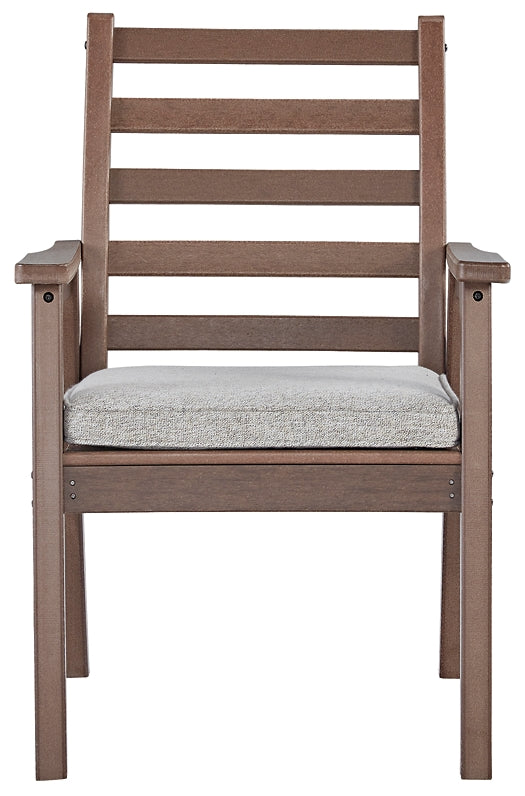 Emmeline Arm Chair With Cushion (2/CN)