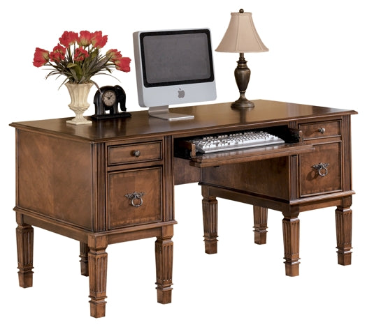 Hamlyn Home Office Desk with Chair and Storage